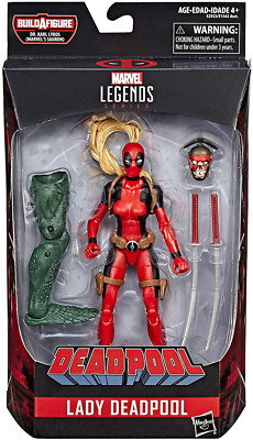 (未使用･未開封品)　Marvel Select Lady Deadpool Af qdkdu57 Marvel Select Lady Deadpool Figure & Headpool Revealed