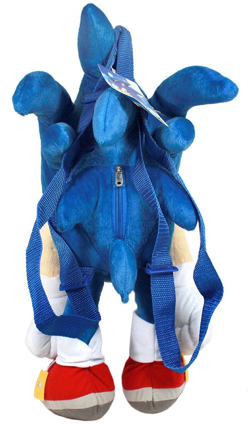 NEW Sonic The Hedgehog Soft Plush Backpack SEGA Figure 18