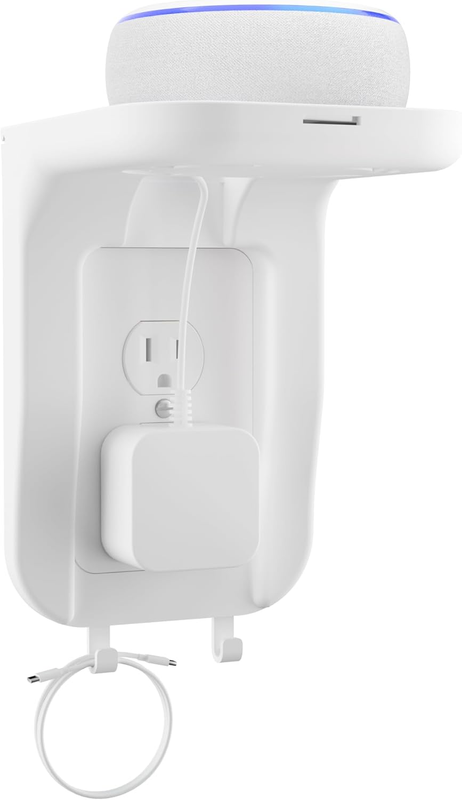 Wall Outlet Shelf, Home Wall Shelf Organizer for Outlets, Perfect for Bathroom,