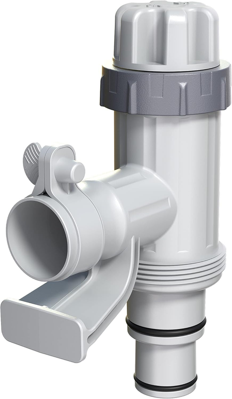 Plunger Valve for Pool Pump above Ground Swimming Spa Hot Tub Hose Adapter Pipe