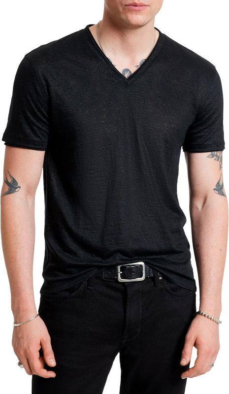 John Varvatos Mens Wooster V-Neck