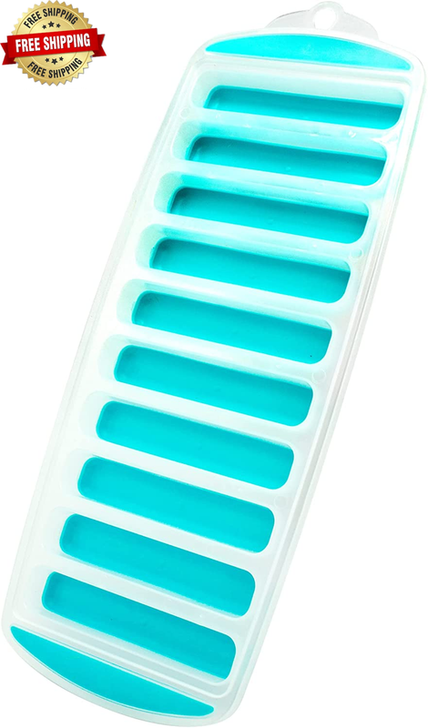 Resusable Silicone and Plastic Water Bottle Ice Cube Stick T