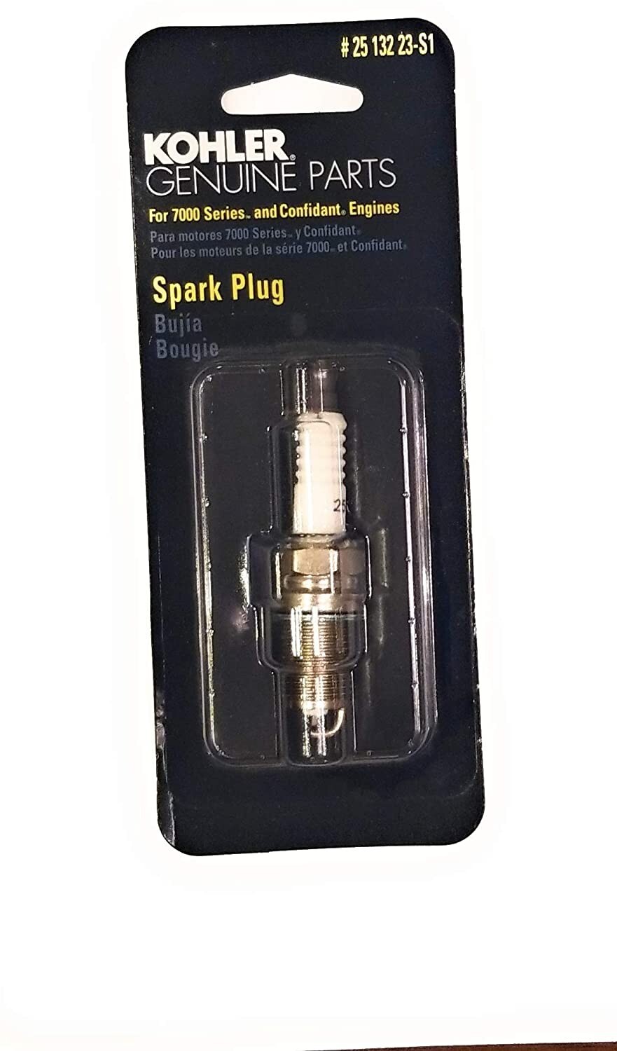 Genuine OEM Kohler 25 132 23-S Spark Plug for EZT740 & KT730
