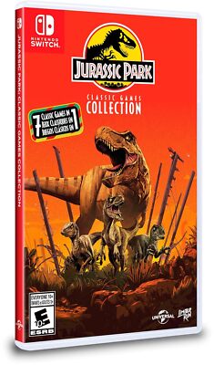 Jurassic Park: Classic Games Collection Switch - NEW FREE US SHIPPING