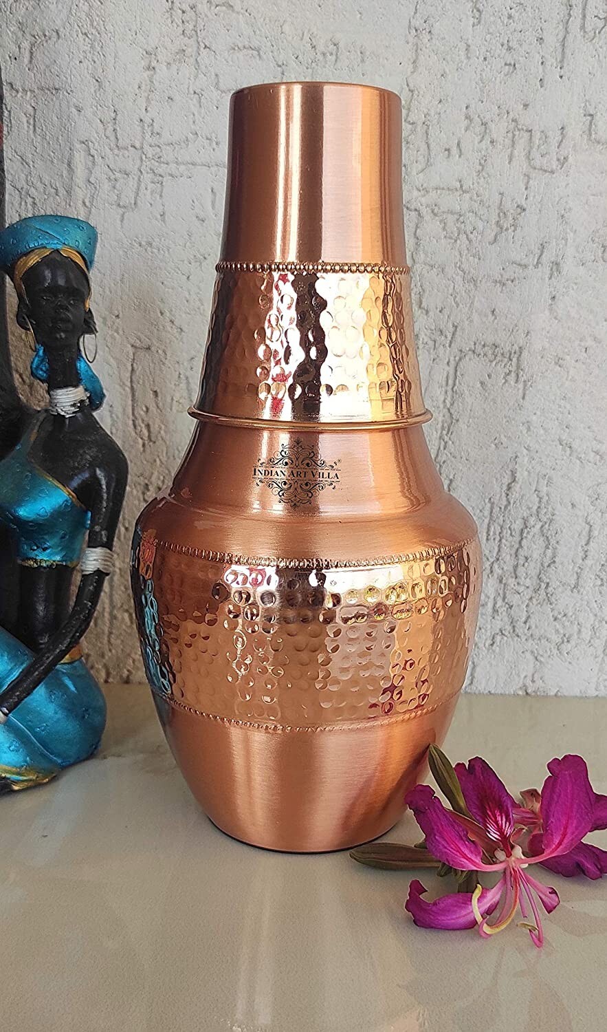 Kupfer Champagnergläser – 2er-Set, Handgefertigt – Elegant Für Feiern & Besondere Anlässe
