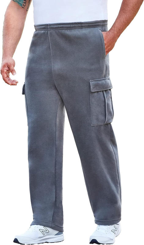Men'S Big & Tall Explorer Plush Fleece Cargo Pants