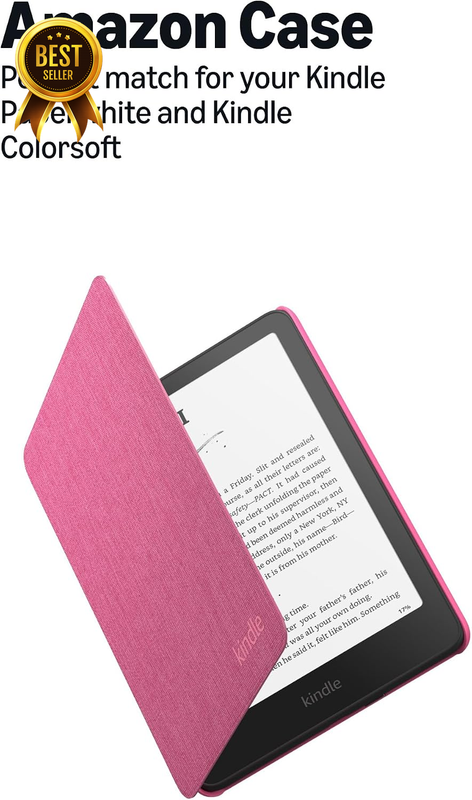 Kindle Paperwhite And Colorsoft Fabric Case Lightweight Waterproof Cover