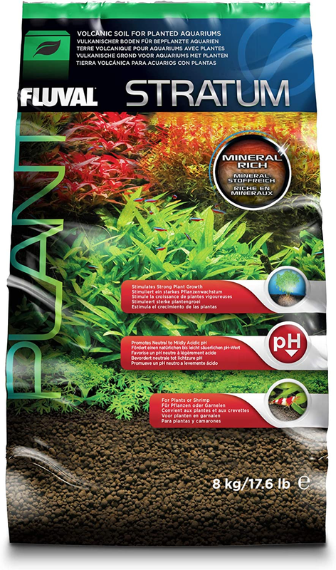 Fluval Plant and Shrimp Stratum, for Fish Tanks, 17.6 Lbs.