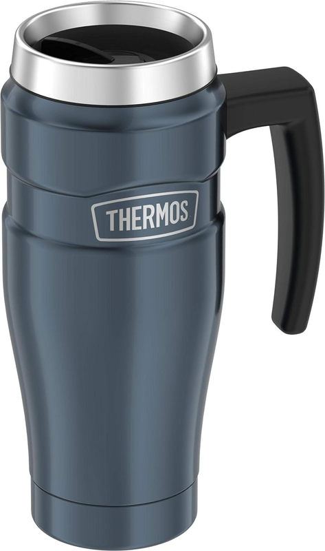Stainless King Vacuum-insulated Travel Mug, 16 Ounce, Slate