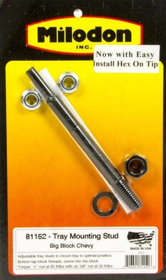 Milodon 81152 1 2  170 000 Psi Tinsile Strength 8740 Chrome Moly Windage Tray