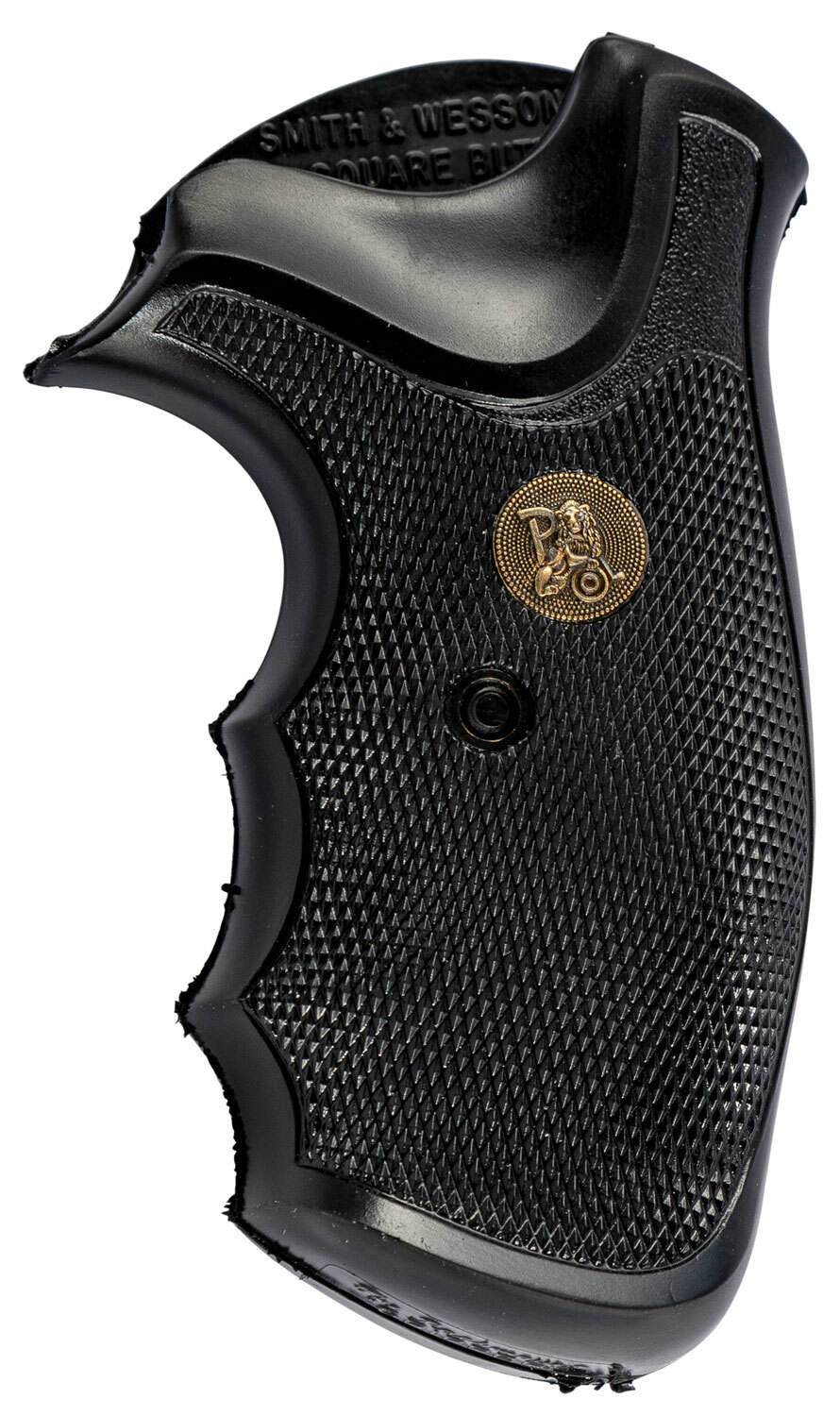 Pachmayr Gripper Rubber Pistol Grips S&W J Frame Square Butt Black