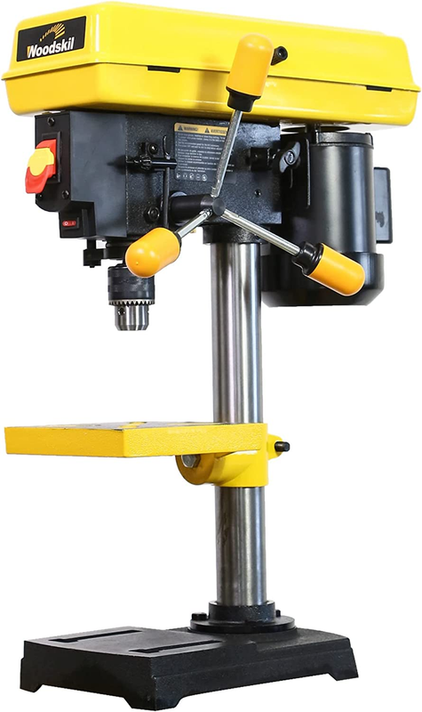 8 Inch Drill Press, 2.3 Amp Variable Speed Bench Drill Press, 5-Speed Bench Top