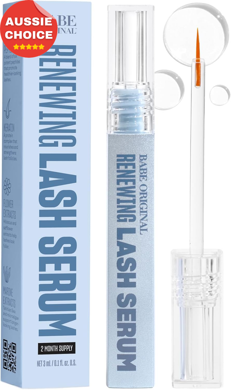 Vegan Lash Serum Prostaglandin-Free Peptide-Infused Gentle Treatment 0.5oz