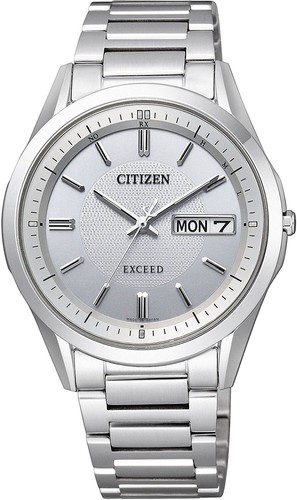 Pre-owned Citizen Exceed Eco-drive At6030-60a Men's Watch In Box