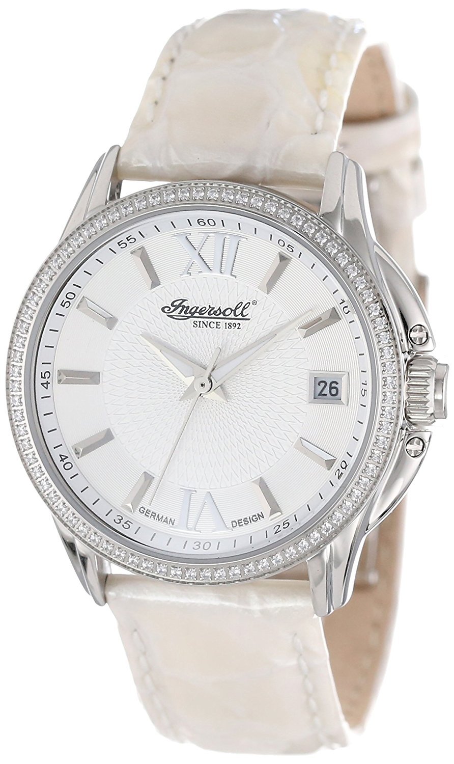 Pre-owned Ingersoll Rand Ingersoll 1892// Piegan In8006wh Calibre 521 Pearl Dial Watch -limited Edition