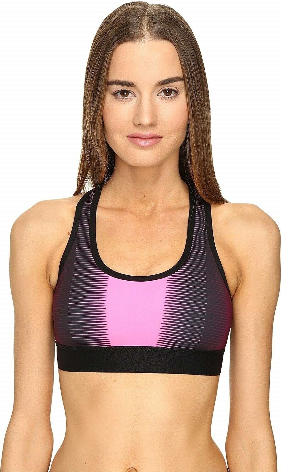Monreal London 169110 Womens Athletic Fit Racerback Sport Bra Glow Size Medium