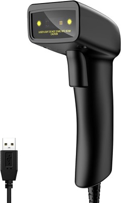 2D Barcode Scanner,Alacrity USB Wired Handheld QR Code Scanner 