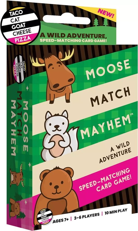 Moose Match Mayhem (by Taco Cat Goat Cheese Pizza) a