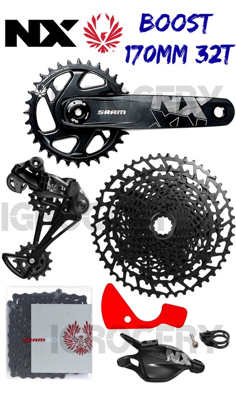 SRAM NX Eagle DUB 1x12Spd Boost 170mm 32T Groupset for Mountain bike New