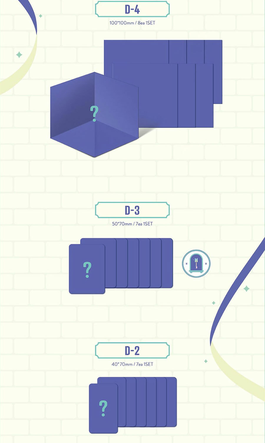 BTS FESTA D-DAY CALENDAR バンタン トレカ アルバム BTS - BTS FESTA D-DAY CALENDAR : Celebration of the 8th