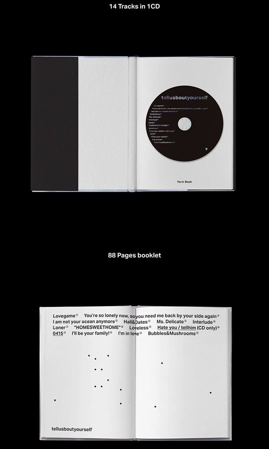 Yerin Baek Tellusboutyourself 3LP 送料込 Yerin Baek – Tellusboutyourself / Tellusboutyourself Remixes