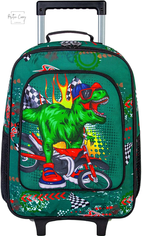 For Girls And Boys, Dinosuar Unicorn Suitcase Rolling With W