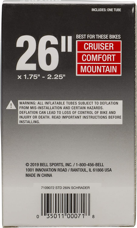 Standard and Self Sealing Bike Tubes  210g High quality, reliably tested tube