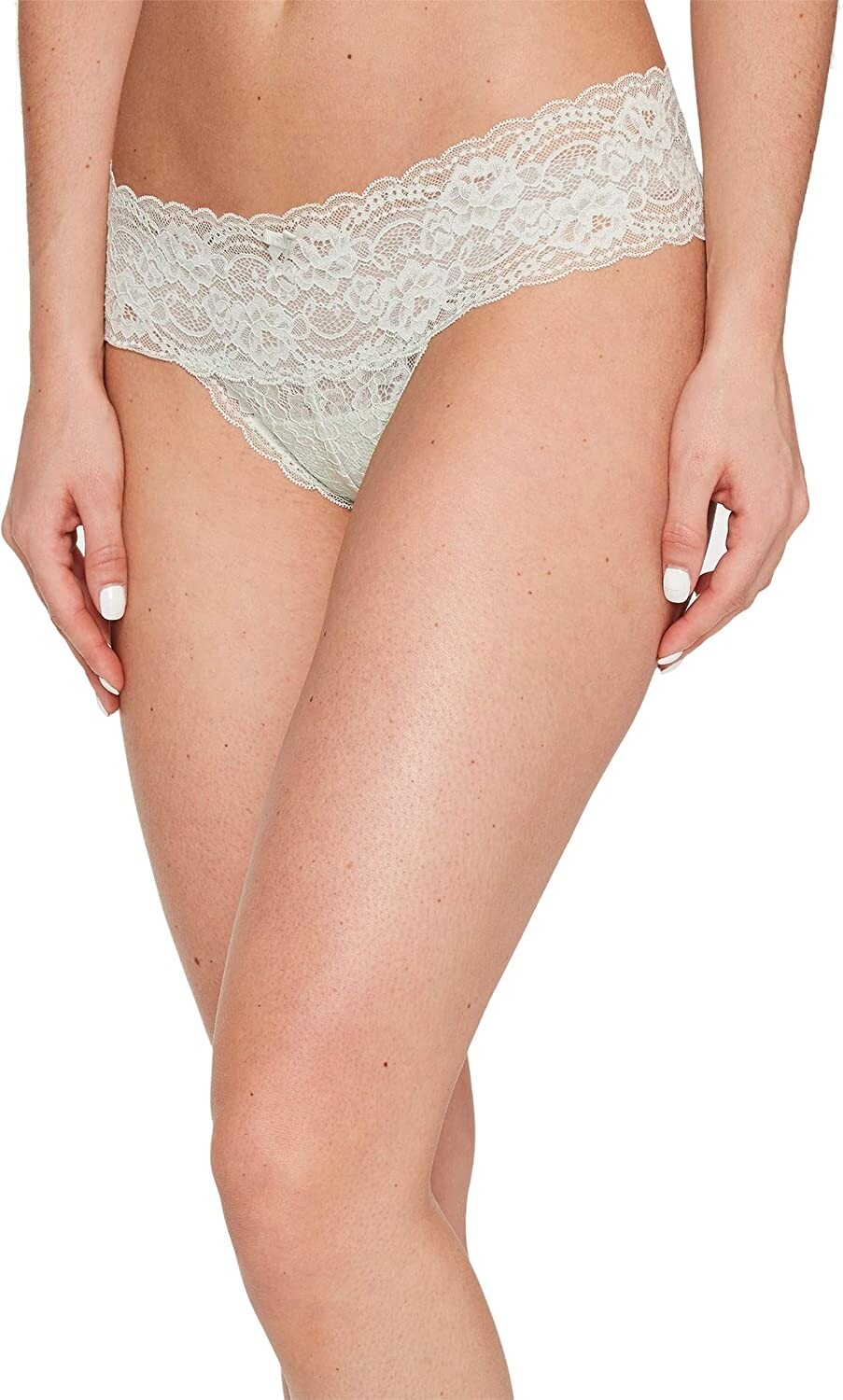 Skarlett Blue 185262 Womens Obsessed Thong Underwear Jardin Size X-Small