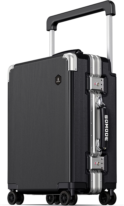 20inch Wide Handle Suitcase,hardshell With Aluminum F