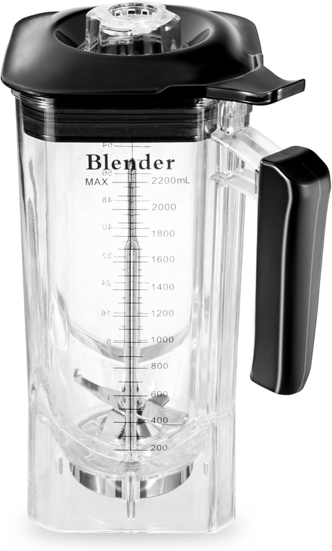 80 OZ Blender Pitcher Jar with Blade for Wantjoin K90 CRANDDI K90  B-90A