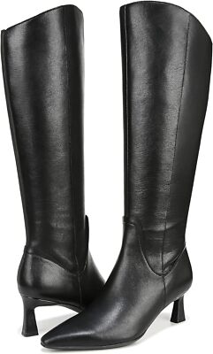Pre-owned Naturalizer Women's Deesha Knee High Boot In Black