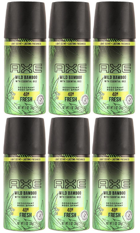 For Men, 48hr Fresh 1 Oz Travel Size - 6 Pa