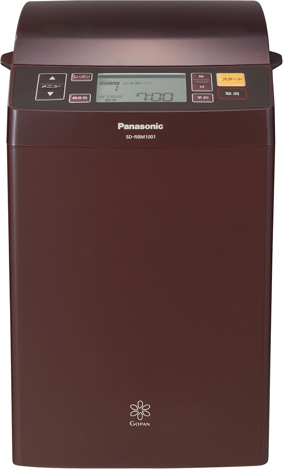 Panasonic - Panasonic ゴパン　SD-RBM1001 概要 ライスブレッドクッカー SD-RBM1001 | ホームベーカリー