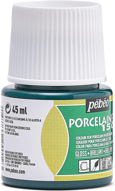 Porcelaine 150 China Paint 45-Milliliter Bottle, Emerald