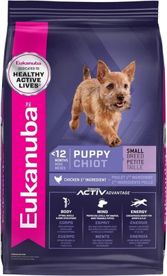  Comida Seca Para Perros De Raza Pequena Para Cachorros, 15 Lb