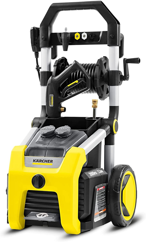 Karcher K2000 2000 PSI Trupressure Electric Power Pressure Washer with 4 Nozzle