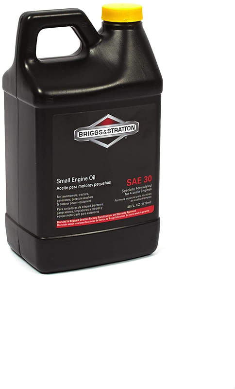 Mower 4 Cycle Engine Oil For Lawnmower Push Mower Tractor Care 48 Ounce SAE 30W