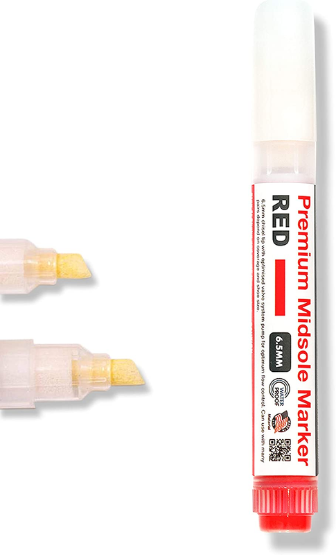 Premium Midsole Marker for Customization Paint on Leather, Suede, Fabric and Sof