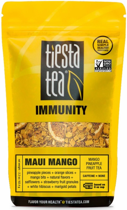 Tiesta Tea, Maui Mango Pineapple Fruit Tea, 30 Servings, 2.2 oz