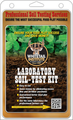 Whitetail Institute Laboratory Soil Test Kit, Ensures The Most Successful Deer