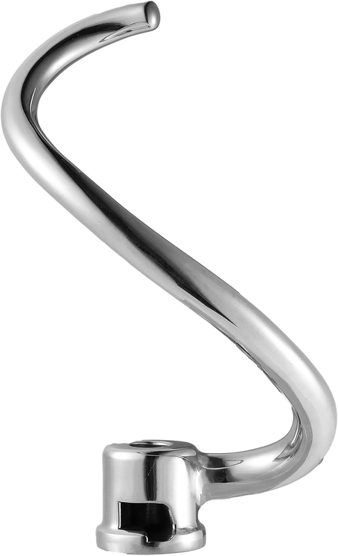 Dough Hook for Kitchenaid 6QT Bowl-Lift Stand Mixers, Stainless Steel Spiral Dou
