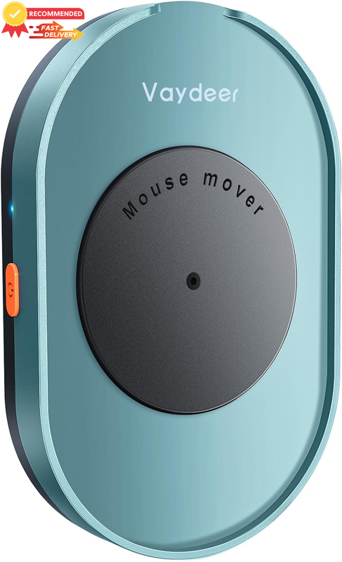 M4 Mouse Jiggler Device On/Off Switch Driver-Free - Elegant Cyan