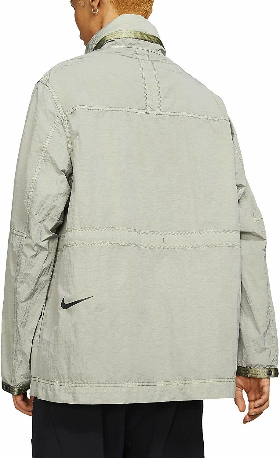 Pre-owned Nike Mens Nsw Tech Pack Jackets Dye Bv4430-371 Standard Fit S M In Green