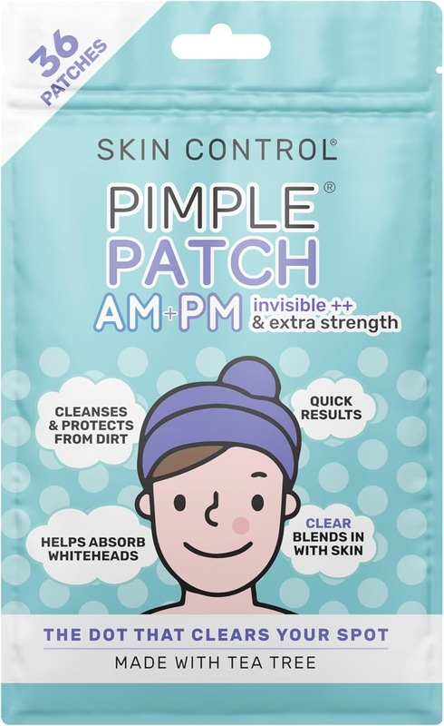 AM & PM Pimple Patch with Tea Tree - 36 Acne Patches