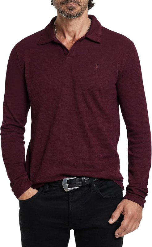 John Varvatos Mens Morris Polo