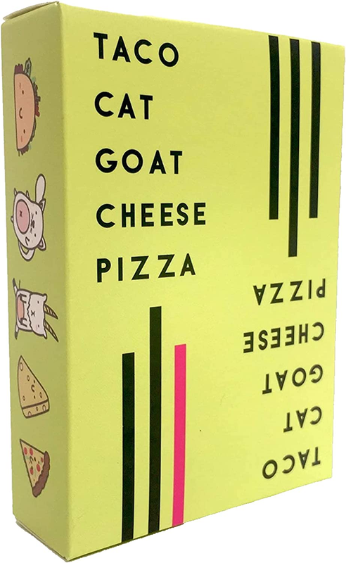 Taco Cat Goat Cheese Pizza Party Board game