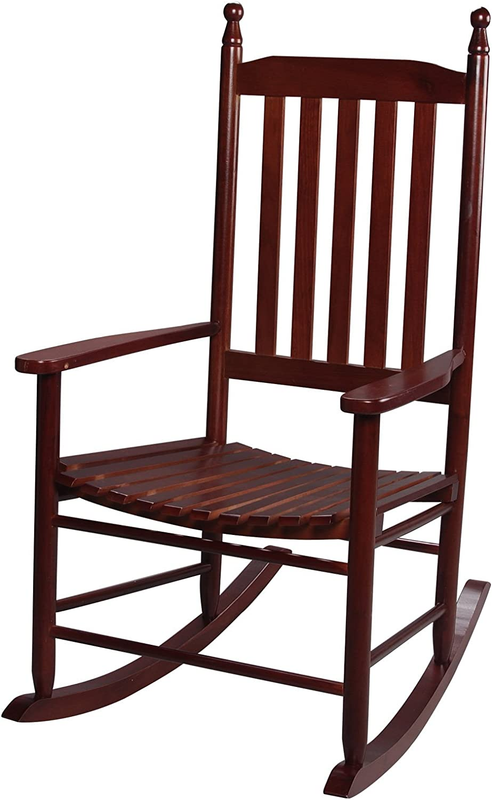 Tall Back Rocking Chair, Cherry