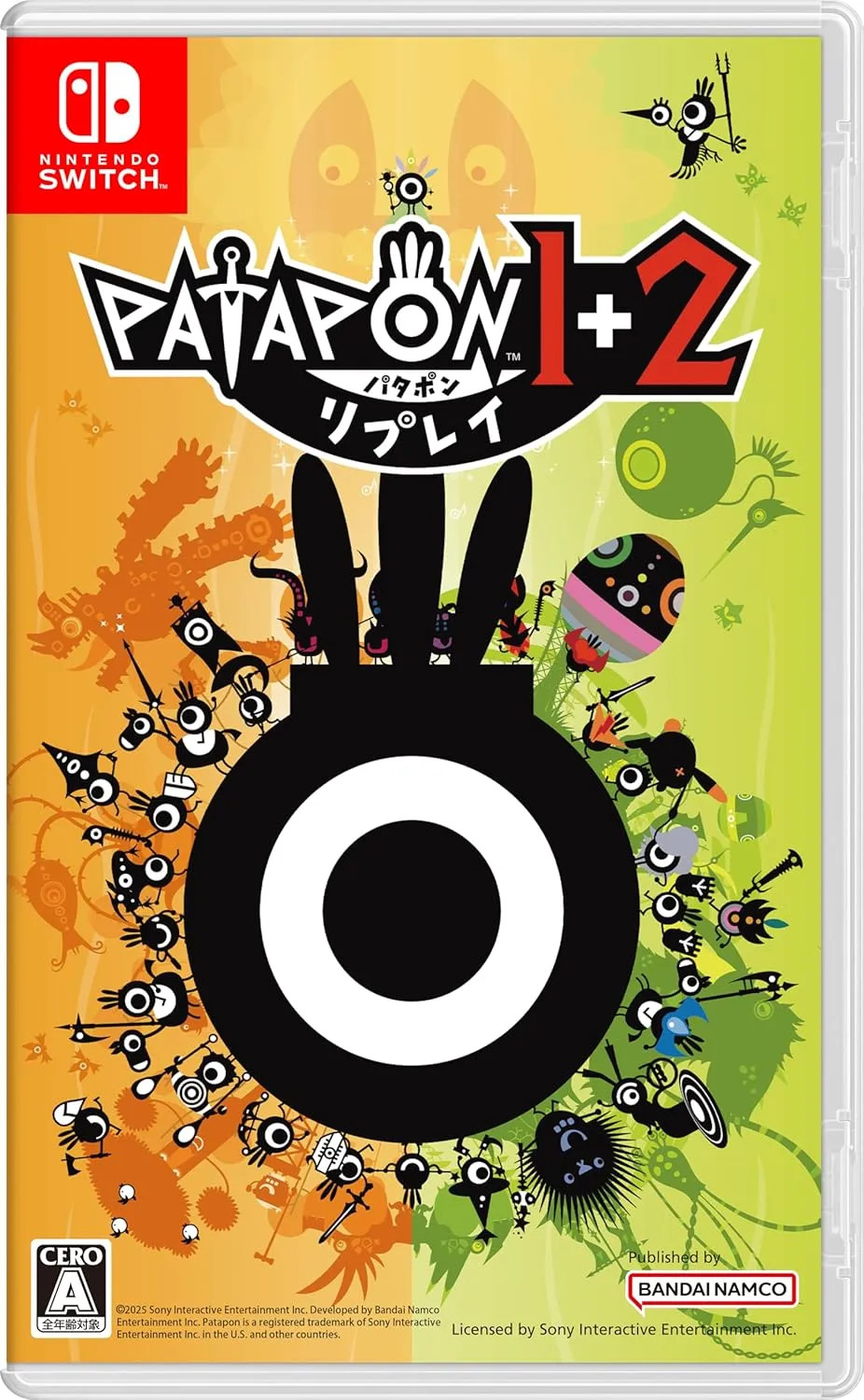NEW Switch Patapon 1+2 Replay (Japan, ENGLISH/ Spanish