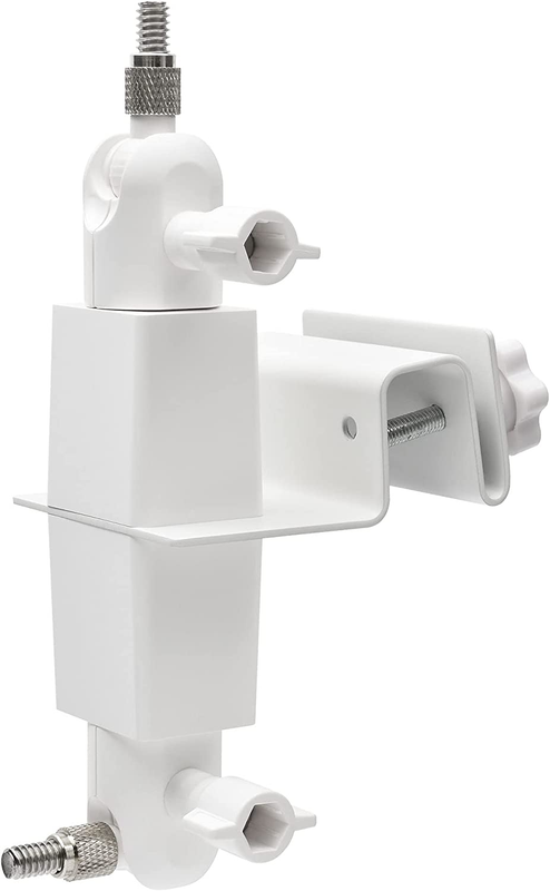 2-In-1 Security Camera and Solar Panel Gutter Mount for Ring, Eufy, Arlo, Wyze,