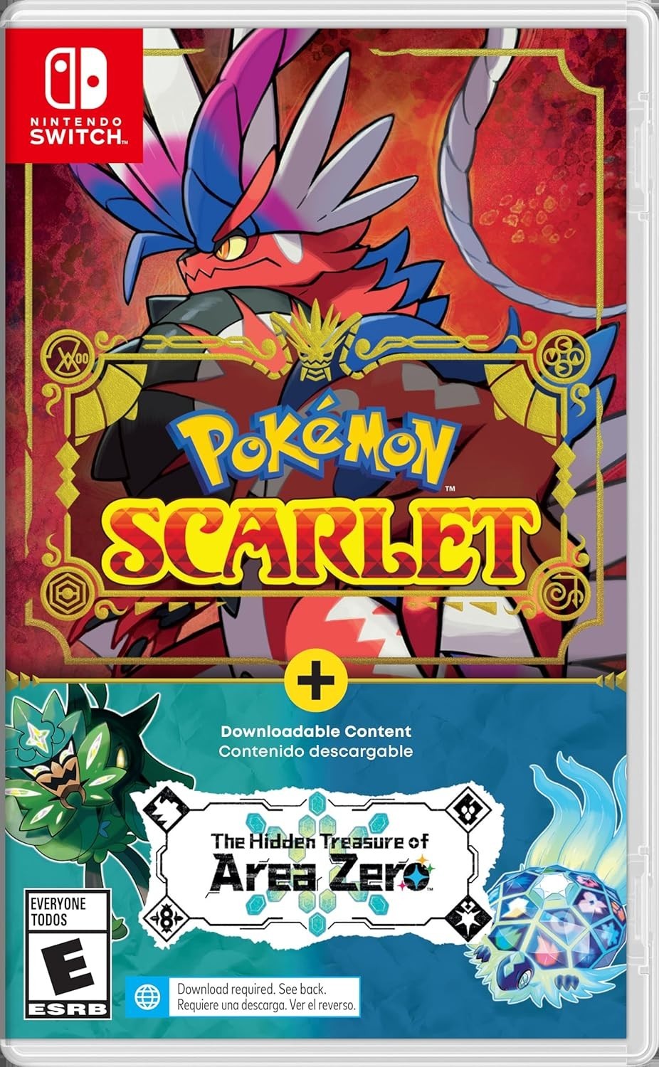 Pokémon Scarlet + The Hidden Treasure of Area Zero Bundle